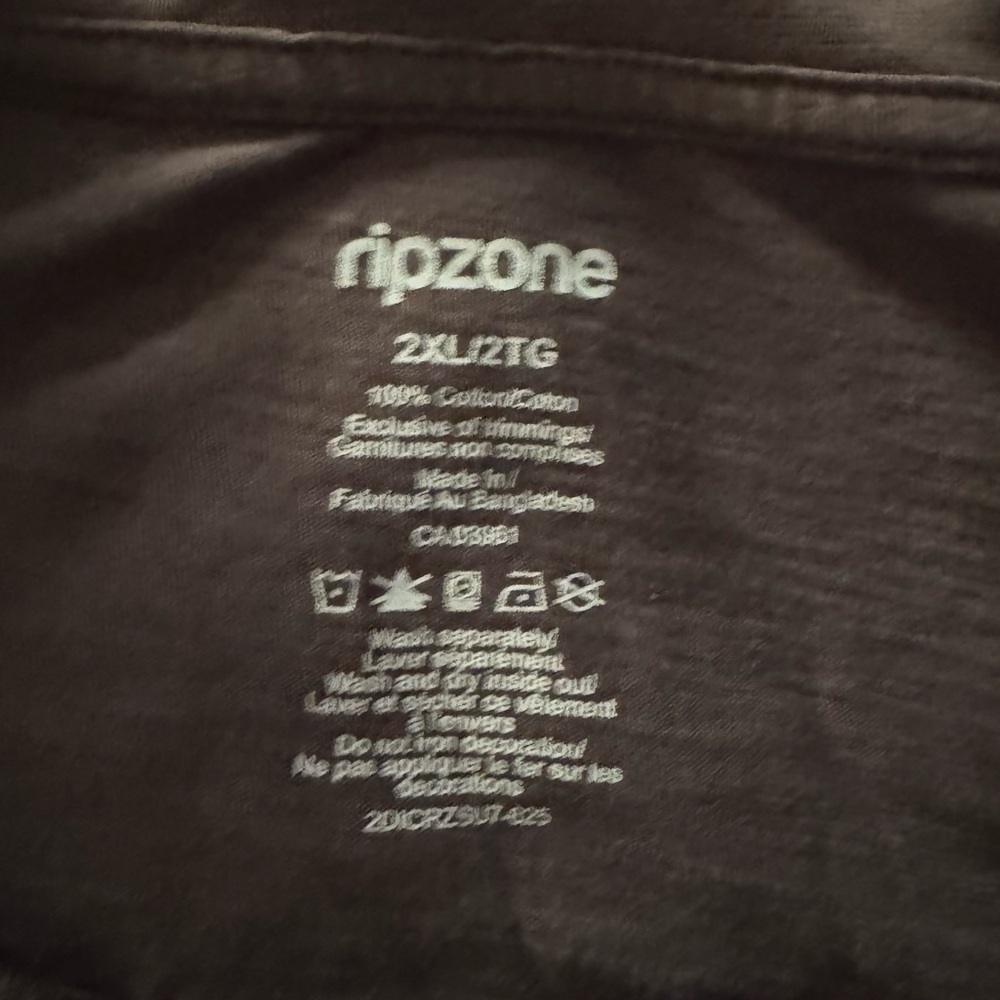Ripzone Men's Short Sleeve Tee - Dark Brown